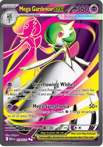Mega Gardevoir EX #159-Mega evolution