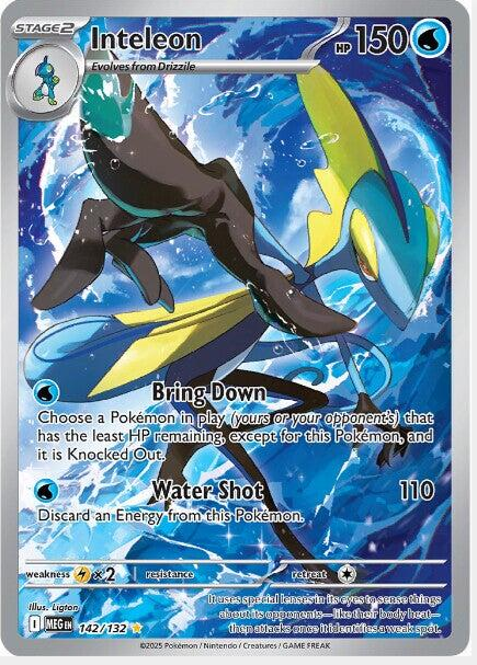 Inteleon #142-Mega Evolution