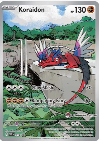 Koraidon - SVP 014 (Pokemon Center Exclusive) - Scarlet & Violet Promo Card- SEALED