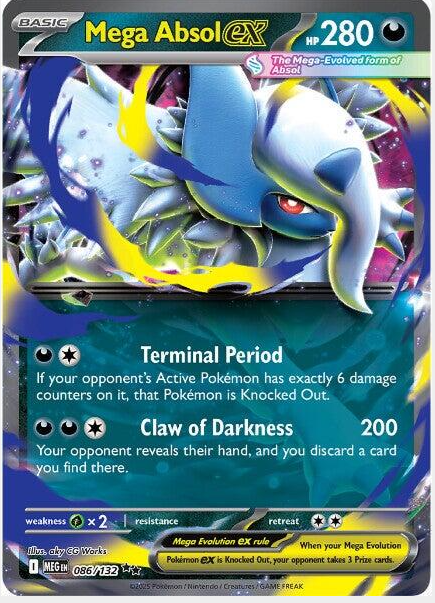 Mega Absol ex #86-Mega Evolution