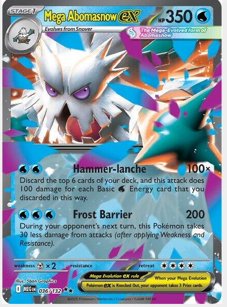 Mega Abomasnow ex #36-Mega Evolution