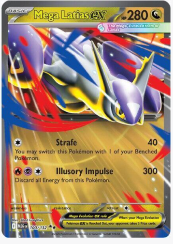 Mega Latias ex - 100/132 - ME01: Mega Evolution