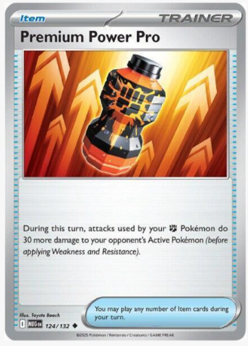 Premium Power Pro - 124/132 - ME01: Mega Evolution