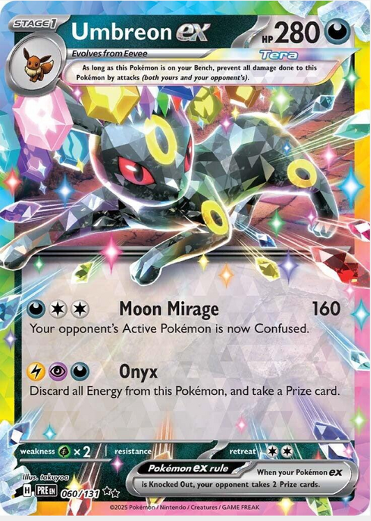 Umbreon ex #60-Prismatic Evolutions