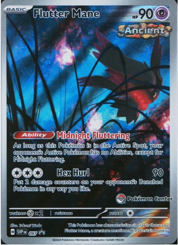 Flutter Mane [Pokemon Center] SVP 097 Pokemon Promo- SEALED
