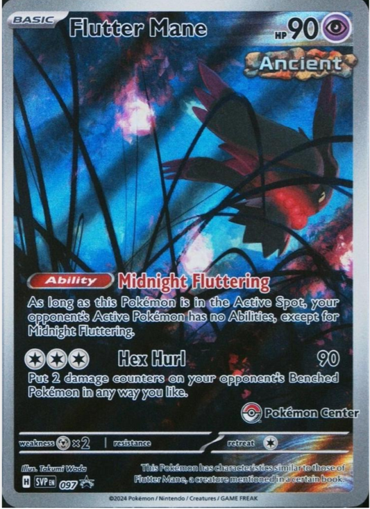 Flutter Mane [Pokemon Center] SVP 097 Pokemon Promo- SEALED