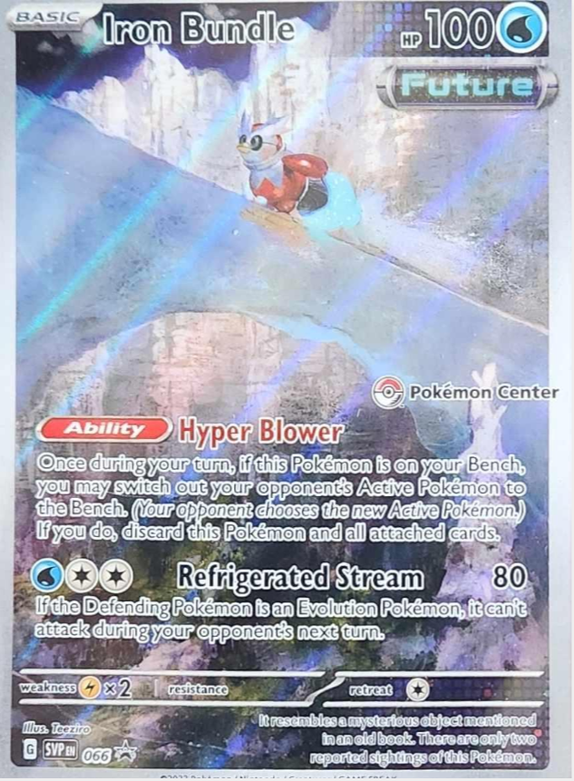 Iron Bundle [Pokemon Center] SVP 66 Pokemon Promo- SEALED