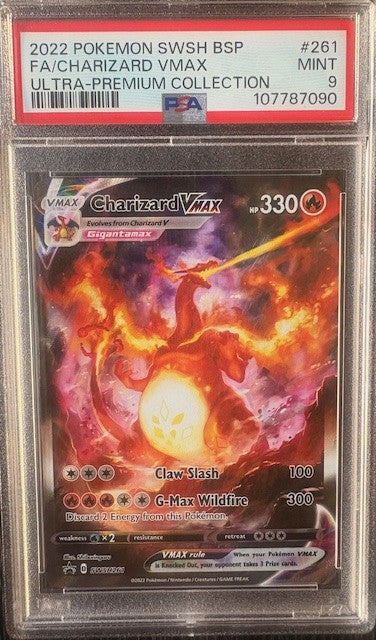 Charizard VMax #SWSH261 Promo-PSA 9